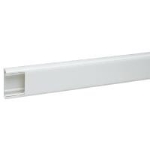 Goulotte DLP design 35x105 mm blanc - 2m - couvercle 85 mm