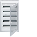 Coffret encastré vega D 5R. 120M.. - porte transparente