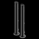 PAIRE DE BARRIÈRES BI-TECHNOLOGIE, HAUTEUR 1,5M