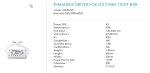 DRIVER DIMMABLE 40W "1-10V"