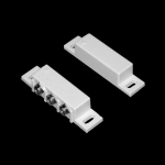 CONT. MAGNÉT.BLANC À POSER AVEC BORNES, PLASTIQUE