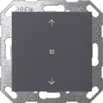 BP bascule 1x flèche OneKNX System 55 anthracite