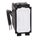 LNOW inverseur lum. 10AX led blanc composable 1 mod