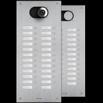 SWITCH FAÇADE INOX AVEC 24 BOUTONS - 2 COLONNES