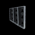 BOëTIER EN SAILLIE 9 MODULES ULTRA