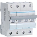 Disjoncteur 3kA - C - 3P+N - 40A - 4M.