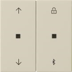 S3000 jl.-/schakelklok BT pijlen System 55 cr.wit