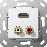 C-audio HDMI inv.g. Module blanc