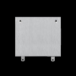 FAÇADE VIERGE, BOUTONS SUR 2 COLONNES