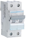 Disjoncteur 3kA - C - 2P - 4A - 2M.