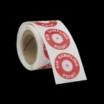 ROND ETIKET BEMONSTERINGSPUNT (100 ST.)