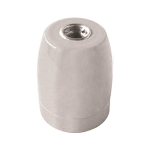 DOUILLE PORCELAINE BLANC E27