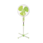 VENTILATEUR SUR PIED VERT-BLANC F40