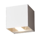 Lampe Murale LED Teco CUSCO 10x10x10 2x5W 2700K Ra90 Dim Nr.