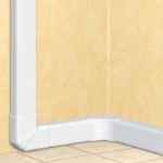 Goulotte DLP design 35x80 mm blanc - 2m - couvercle 65 mm