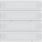 Tastsens.4 Komfort 4x OneKNX TS4 blanc