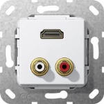 C-audio HDMI inv.g. Module blanc