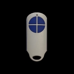 EMETTEUR RADIO 868 MHZ BLEU BI-TECHNOLOGIE - 4 BOUTONS