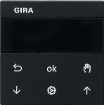 S3000 jl.-/schakelklok Display System 55 zwart m