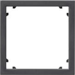 adapterraam vierkant 45x45 mm System 55 antraciet