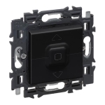 Val inter volets roulants app.complet noir à griffes