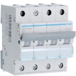 Disjoncteur 3kA - C - 3P+N - 20A - 4M.