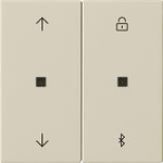 S3000 jl.-/schakelklok BT pijlen System 55 cr.wit