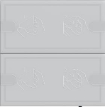 Tastsens.4 Komfort 2x OneKNX TS4 anthracite