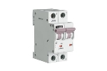 Disjoncteur Teco 2P 2A 4,5kA Courbe C