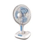 TABLE FAN RECHARGEABLE AC/DC 15CM 5W BLUE