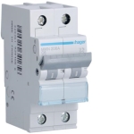 Disjoncteur 3kA - C - 2P - 6A - 2M.