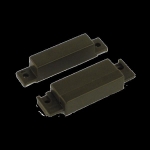 CONT. MAGNÉT. MARRON À POSER AVEC BORNES, PLASTIQUE