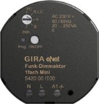 Actionn. var. RF Mini 20-250 VA Gira eNet