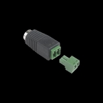 VOEDINGSCONNECTOR KLEMMEN/JACKPLUG VROUWELIJK