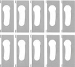 set centreerhulpen 10 st. afd.r. Gira E2