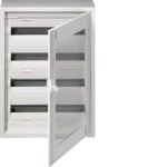 Opbouw verdeelkast vega D 4R. 96M. - doorzichtige deur