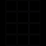 FEUILLES D'ÉTIQUETTES POUR PLATINE DE RUE QUADRA M