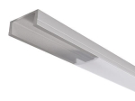 Profilé aliminium, 2m, fourni avec opalin, clips et bouchons
