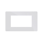 PLATINE  BLANCHE ONE COMP BTICINO AXOLUTE 4 MODULES