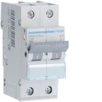 Disjoncteur 3kA - C - 2P - 25A - 2M.