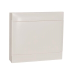 Wandkast opbouw 2 rijen-36mod. witte deur - Practibox