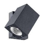 LUXI 100 S 7W 660Lm 3000K 94° IP54 Anthracite