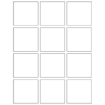 FEUILLES D'ÉTIQUETTES POUR PLATINE DE RUE QUADRA M