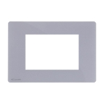 PLATINE GRIS PERLE ONE COMP VIMAR EIKON 3 MODULES