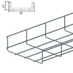 Wire cable tray