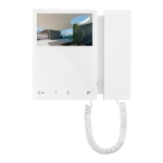 MONITEUR MINI COUL. AVEC COMBINÉ ET BM BLANC. SYSTÈME SBTOP