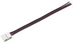 Aansluitingskabel met open einde voor flex strips RGB 10 mm
