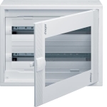 Opbouw verdeelkast vega D 2R. 48M. - doorzichtige deur