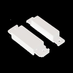 CONT. MAGNÉT.BLANC À POSER AVEC BORNES, PLASTIQUE