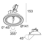 TWEETER TRIMLESS 111 W-W